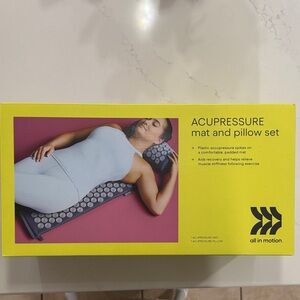 All in Motion Acupressure Mat and Pillow Set